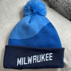 Milwaukee Bucks New Era NBA City Series Official Collection Knit Blue New
